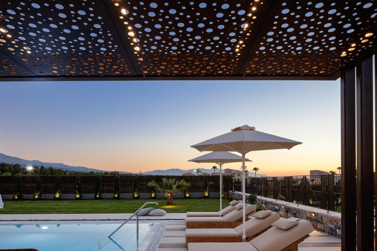 Terrazzo Luxury Villas Pigianos Kampos  Esterno foto