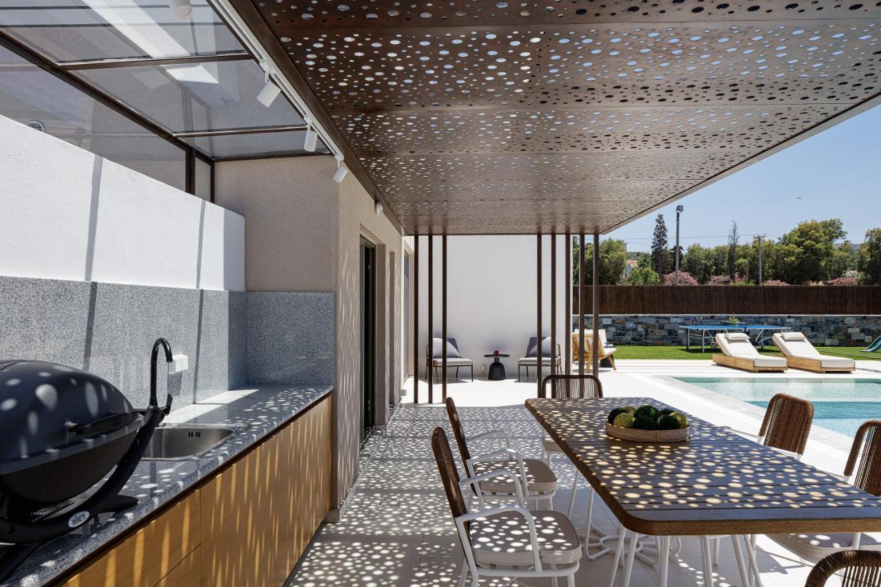 Terrazzo Luxury Villas Pigianos Kampos  Esterno foto