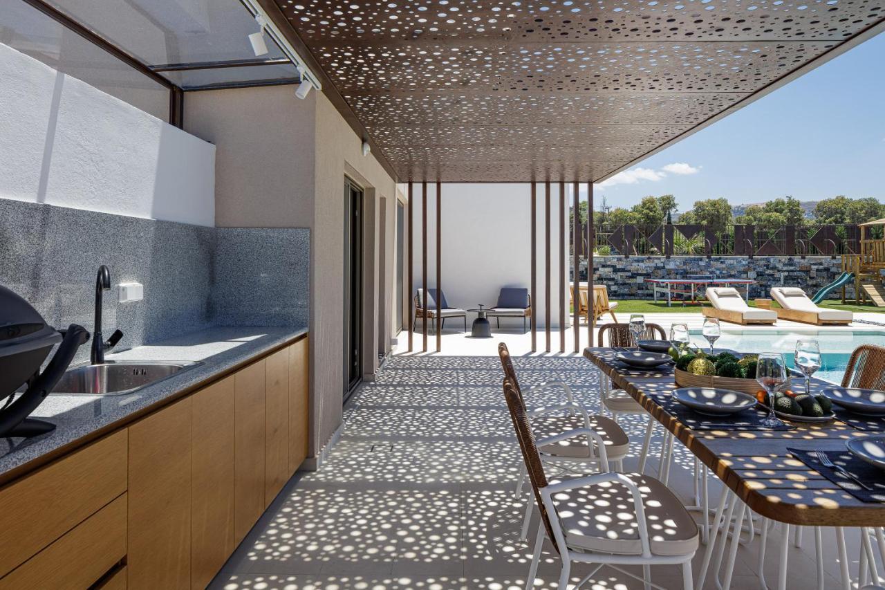 Terrazzo Luxury Villas Pigianos Kampos  Esterno foto
