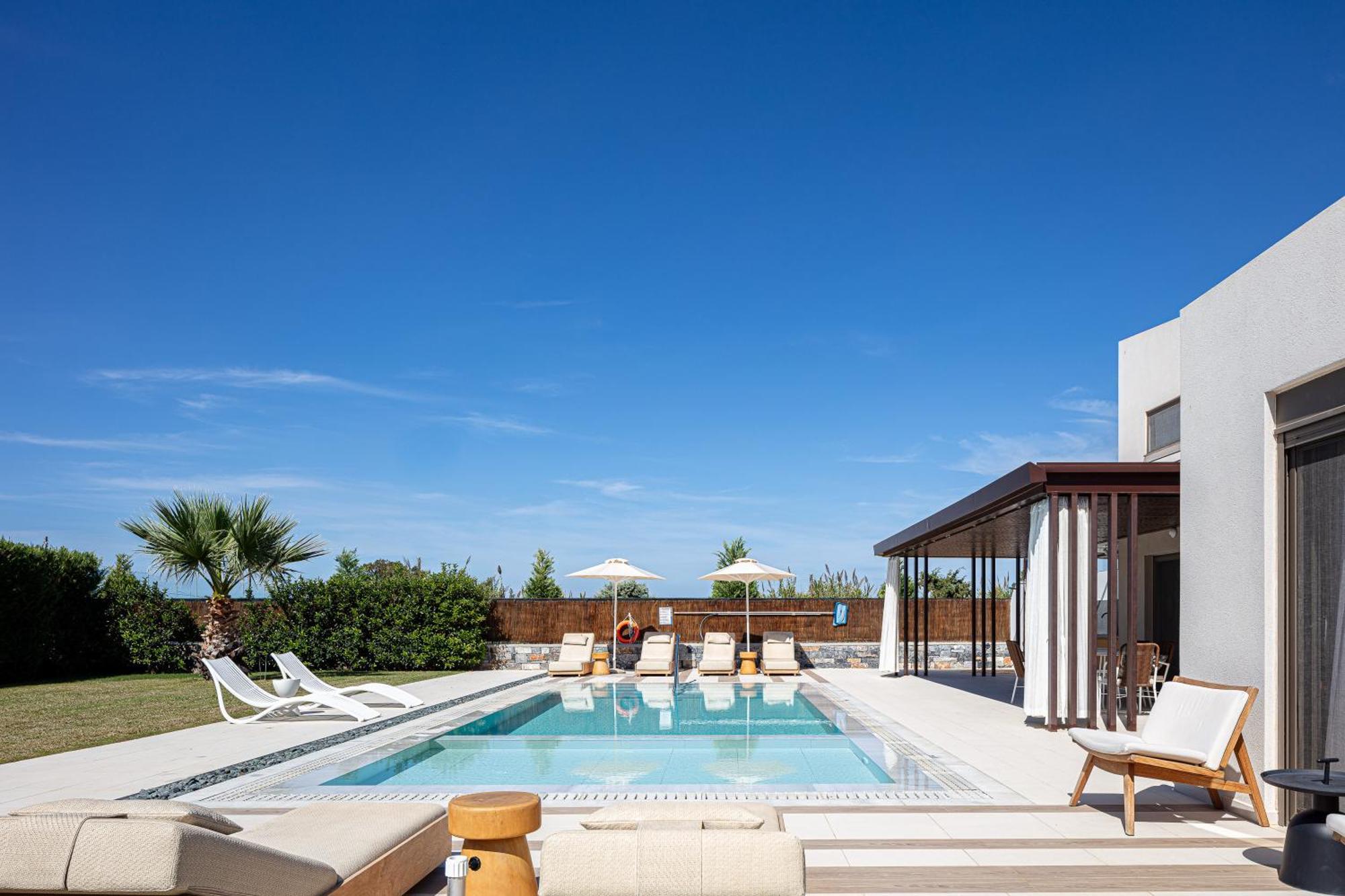 Terrazzo Luxury Villas Pigianos Kampos  Esterno foto