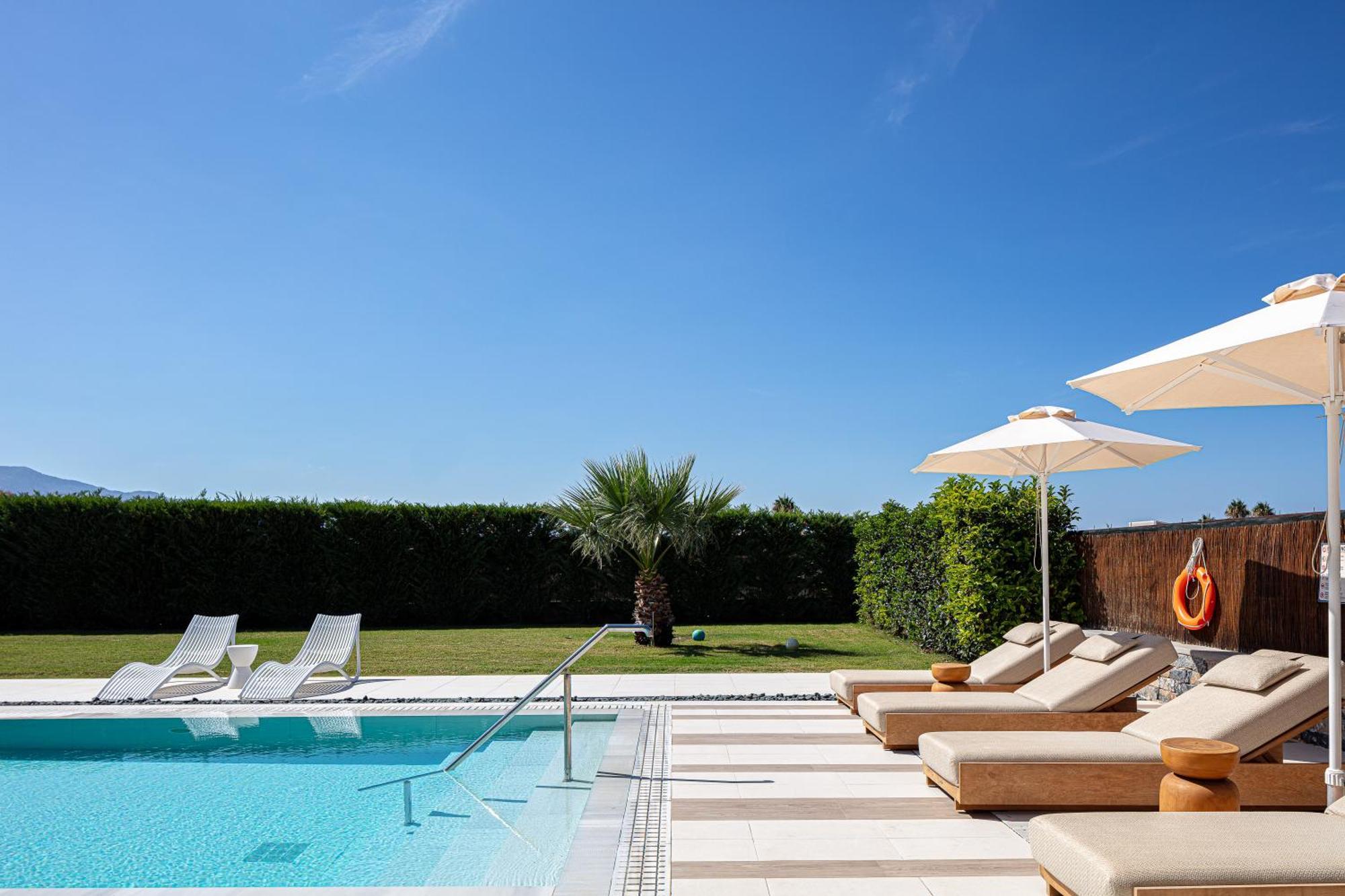 Terrazzo Luxury Villas Pigianos Kampos  Esterno foto