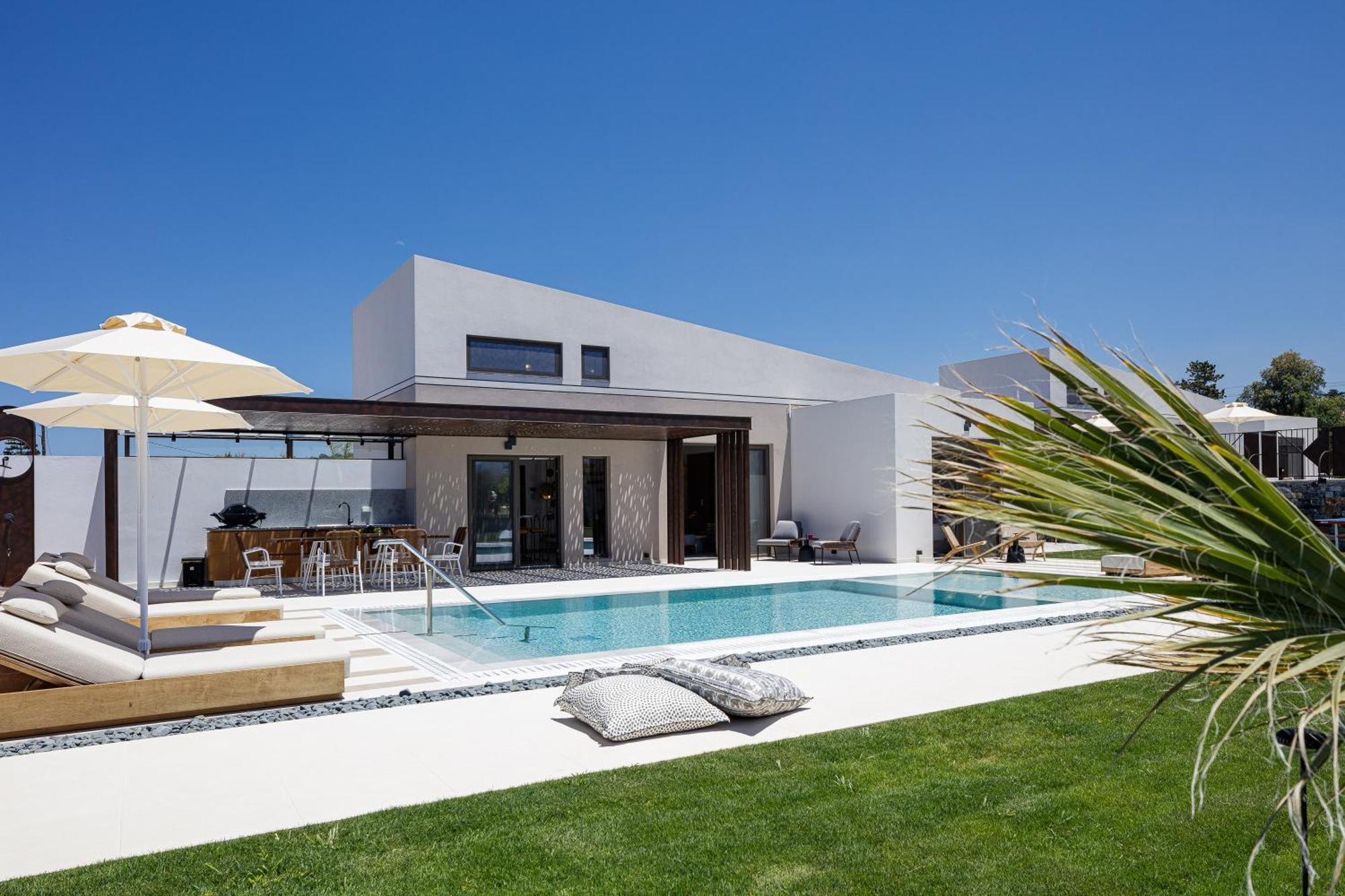 Terrazzo Luxury Villas Pigianos Kampos  Esterno foto