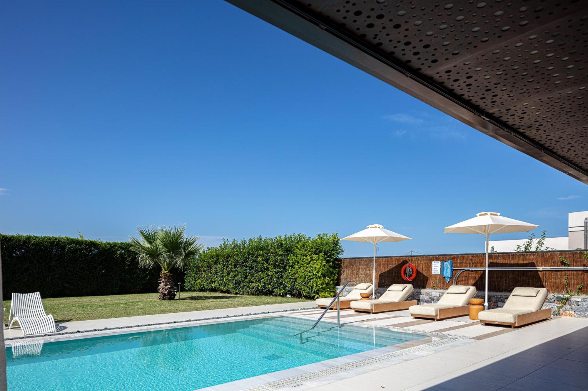 Terrazzo Luxury Villas Pigianos Kampos  Esterno foto
