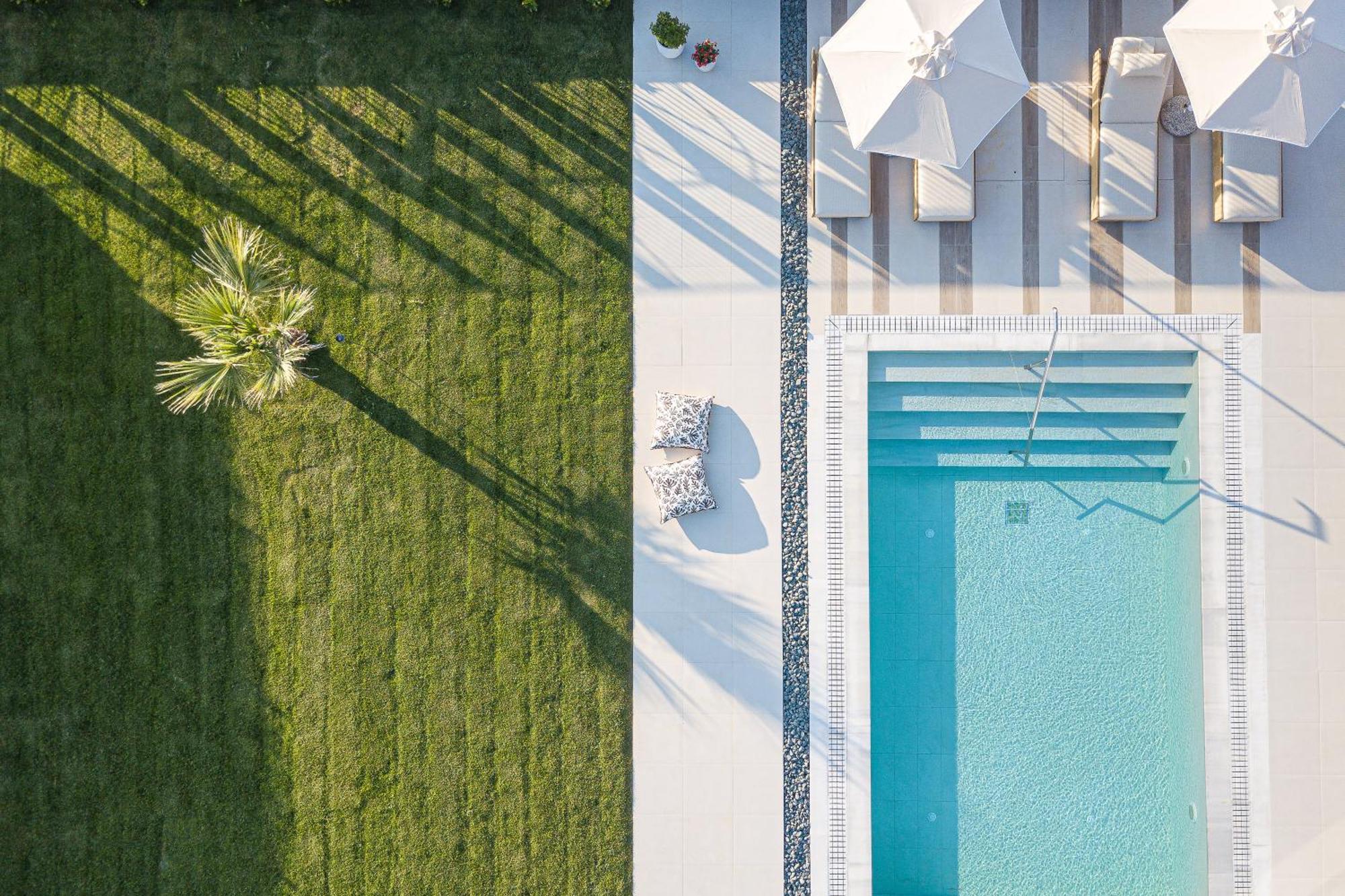 Terrazzo Luxury Villas Pigianos Kampos  Esterno foto